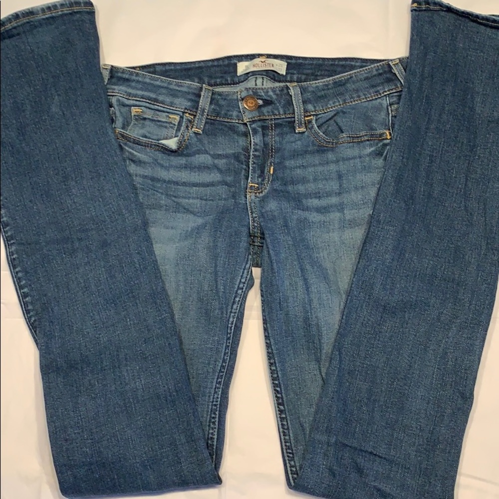 Hollister Blue Jeans (Slight Bootcut)-(1R, w25,L33